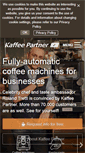 Mobile Screenshot of kaffee-partner.de